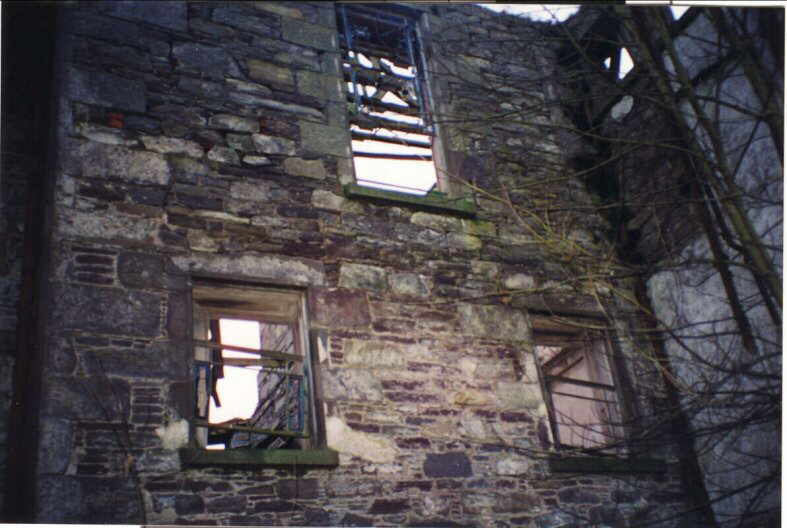Kincaldrum House in present condition