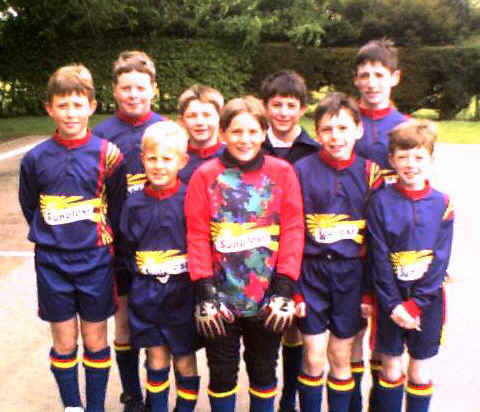 The school team on 6th June 2000