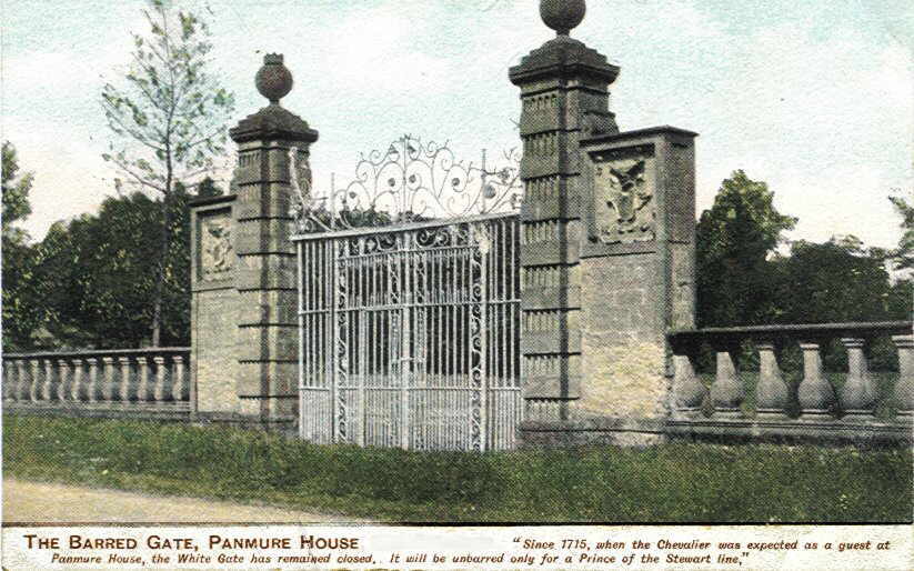 1. Panmure Estate, Angus - The 'Barred' gates